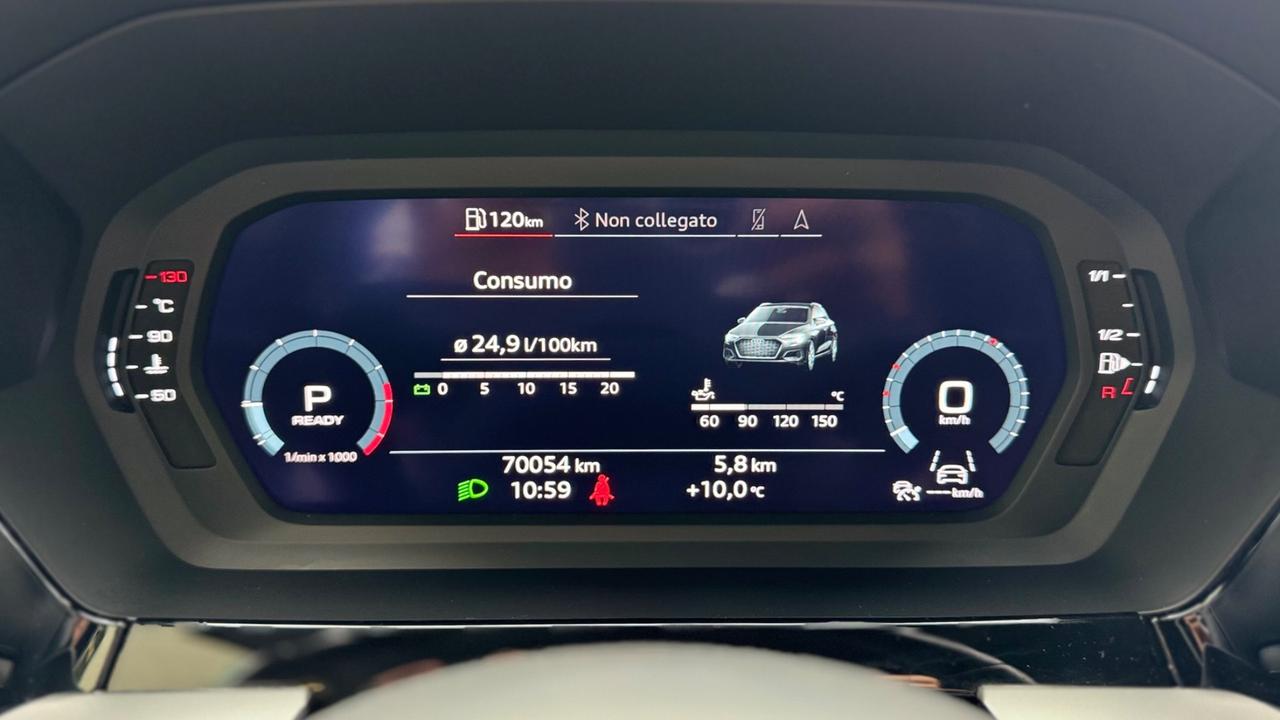 Audi A3 SPB 30 TFSI S tronic Advanced V COCKPIT IBRIDA