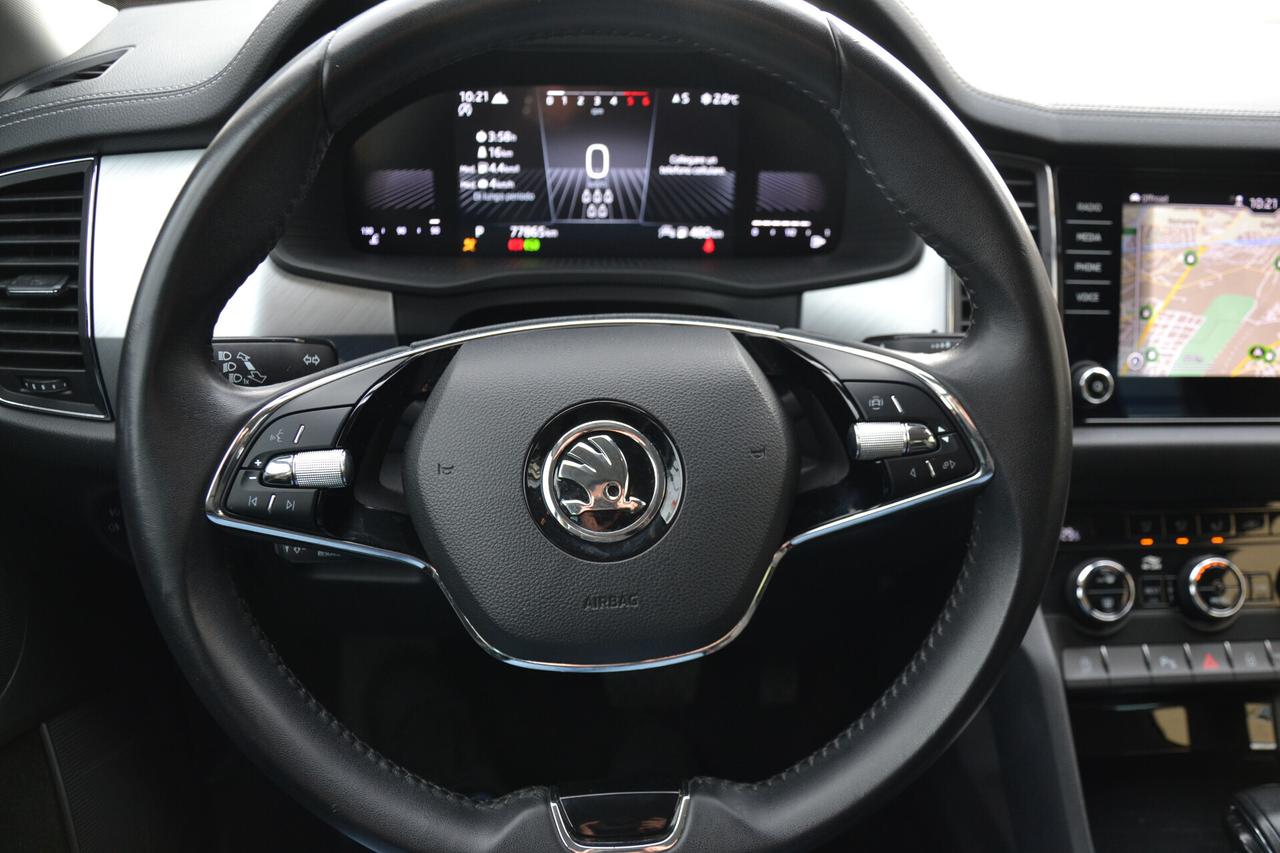 Skoda Kodiaq 2.0 TDI 150CV 4X4 AUTO. 7 POSTI+FULL LED+NAVI+RCAM