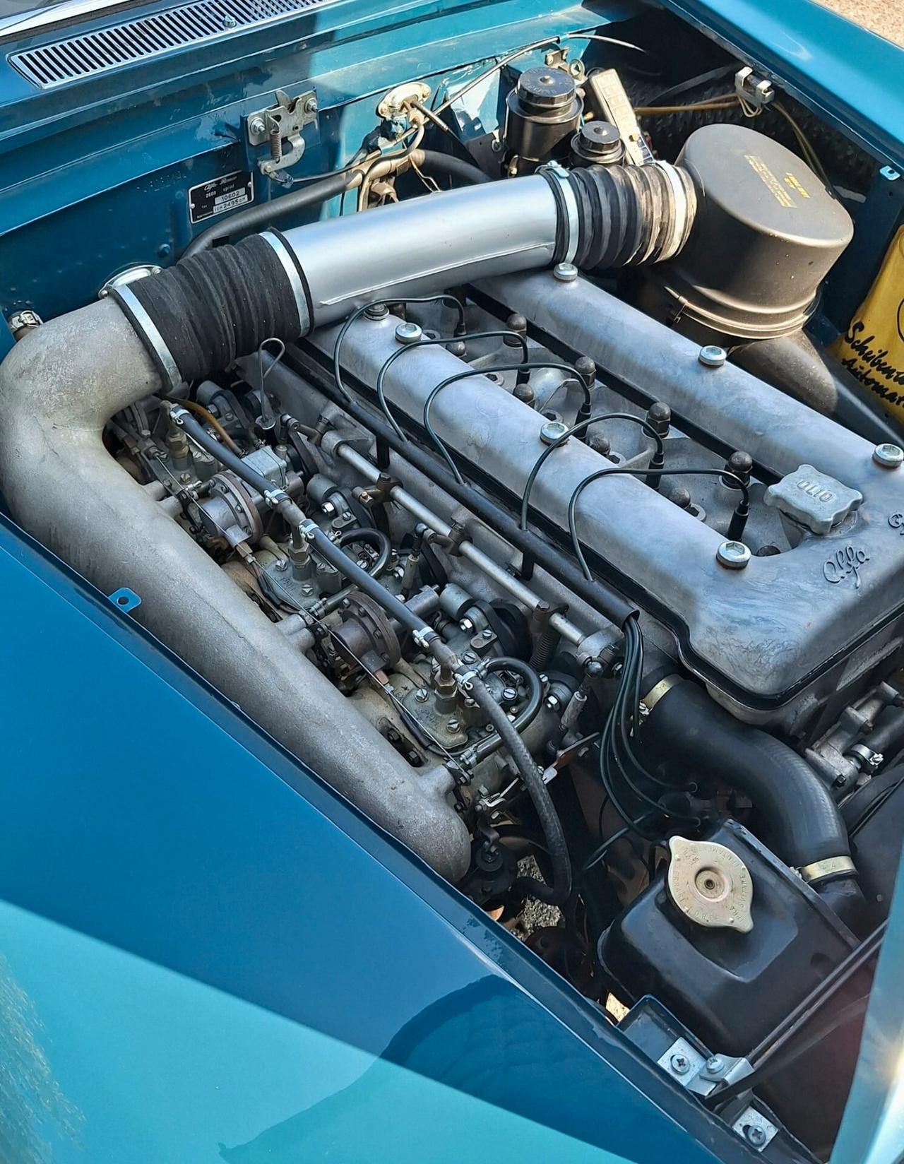 Alfa Romeo Sprint 2600 - Targa Nera - Omologata ASI Targa ORO