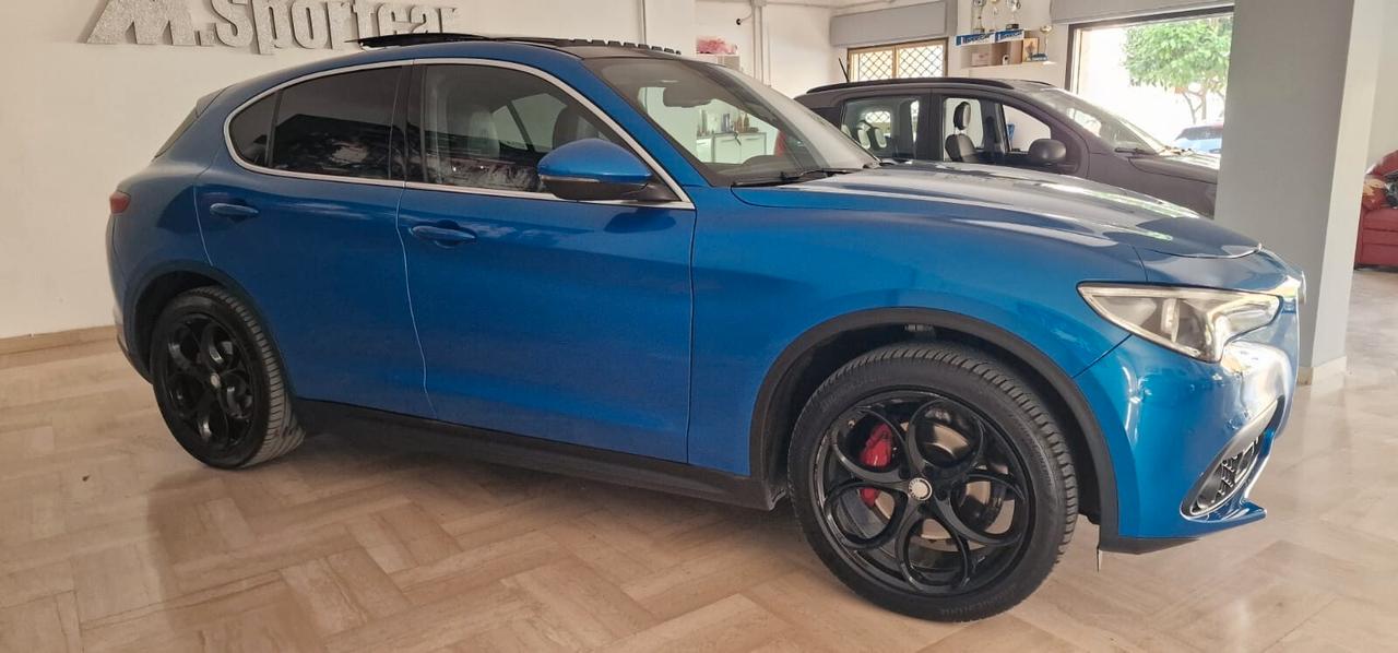 STELVIO 2.2 JTM 210 CV VELOCE BLU MISANO TETTO PANORAMICO