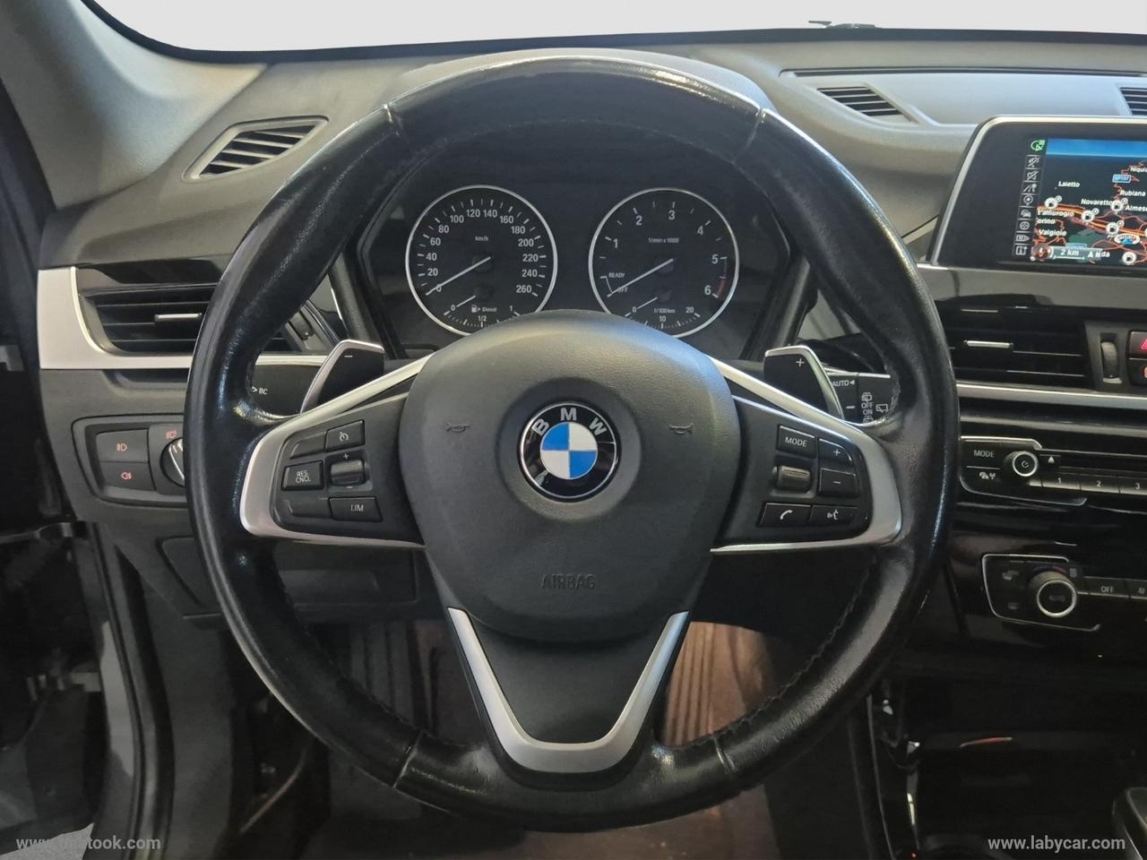 BMW X1 xDrive18d xLine AUTOMATICO-4X4-TETTO PANORAMICO