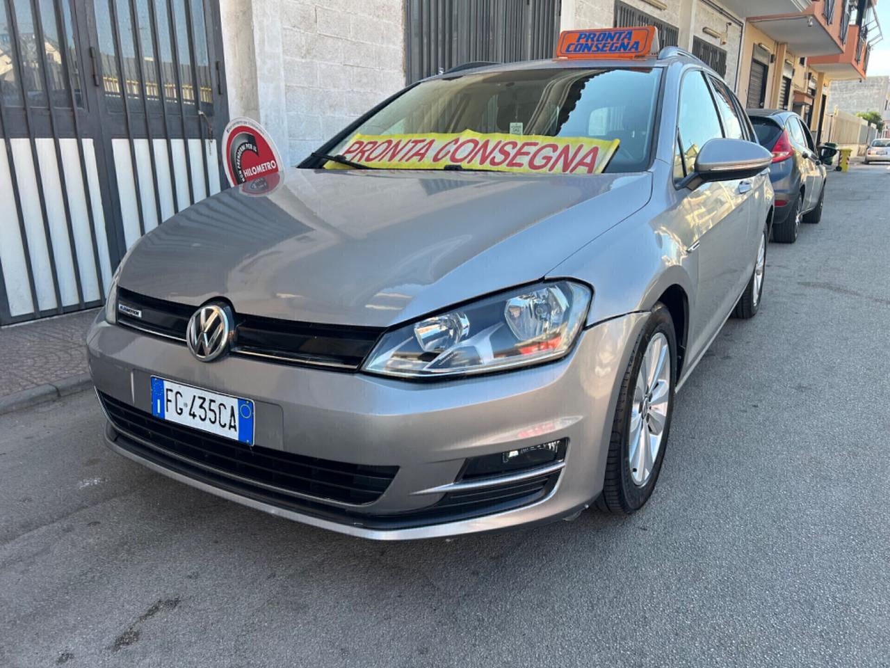 Volkswagen golf 7 1.4 benzina/metano Anno 2017