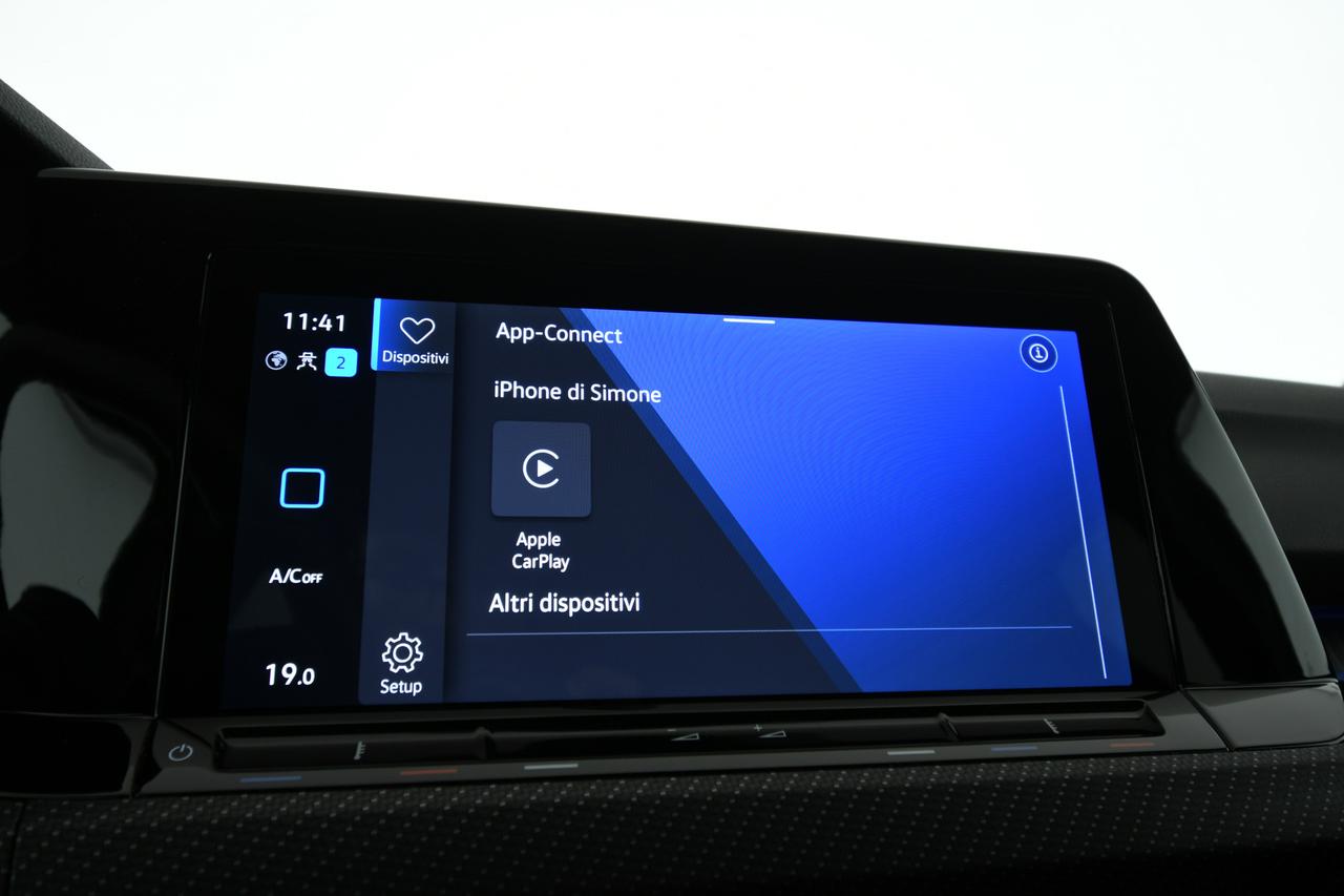 VOLKSWAGEN Golf 1.5 etsi evo R-Line 130cv dsg NEOPATENTATI+ACC+APPLE CARPLAY
