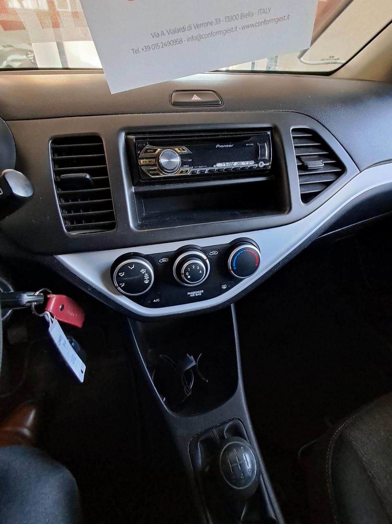 Kia Picanto 1.0 12V EcoGPL 5 porte Glam