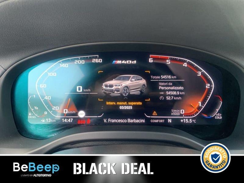 BMW X4 XDRIVE M40D MHEV 48V AUTO