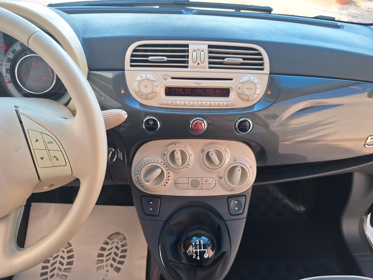 Fiat 500 1.2 Lounge TETTO 107000 KM 2014