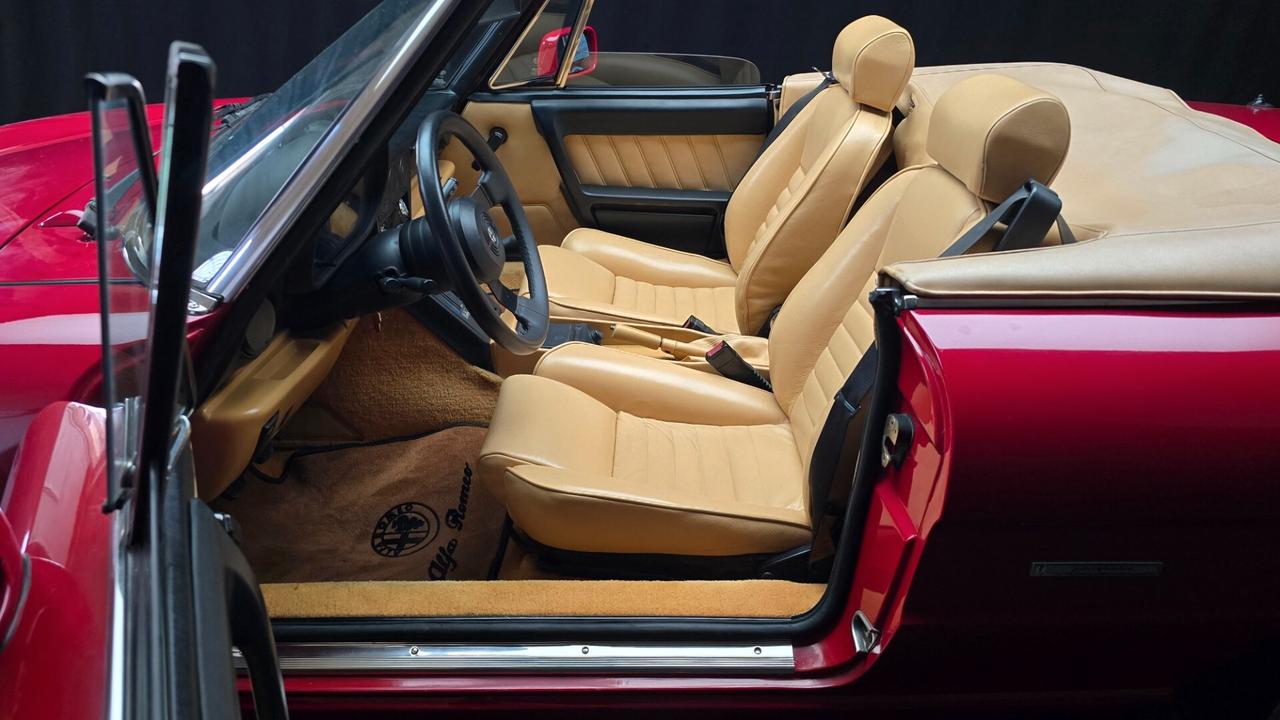 Alfa Romeo Spider certificata ASI con C.R.S