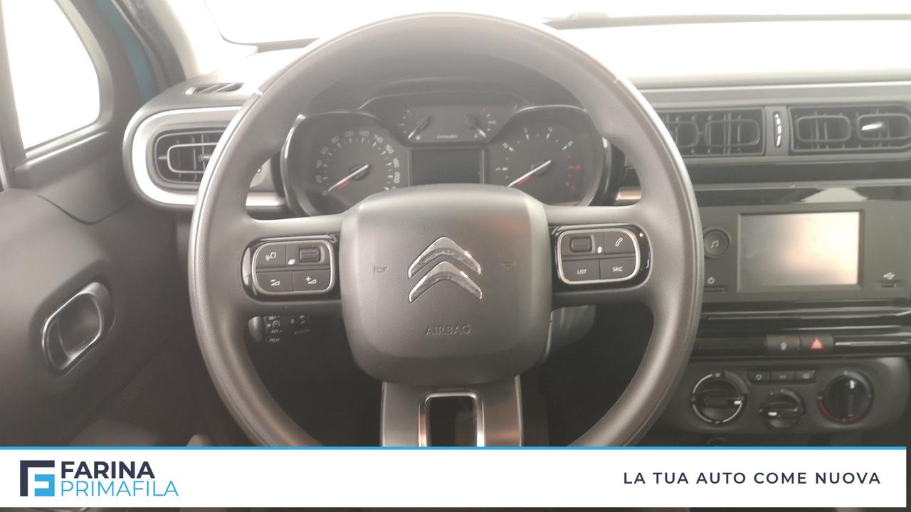 CITROEN C3 III 2017 - C3 1.2 puretech Feel s&s 83cv neopatentati my20