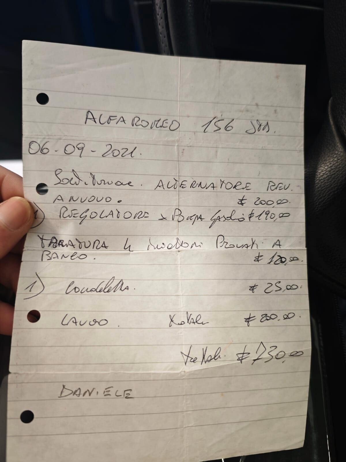 Alfa Romeo 156 1.9 JTD cat Distinctive