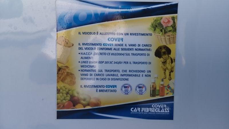 Peugeot Partner Partner BlueHDi 75 L1 Furgone rivestito per alimenti e farmaci