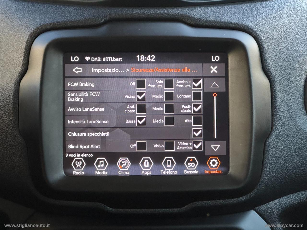 JEEP Renegade 1.6 Mjt 130CV Limited TELEC POST