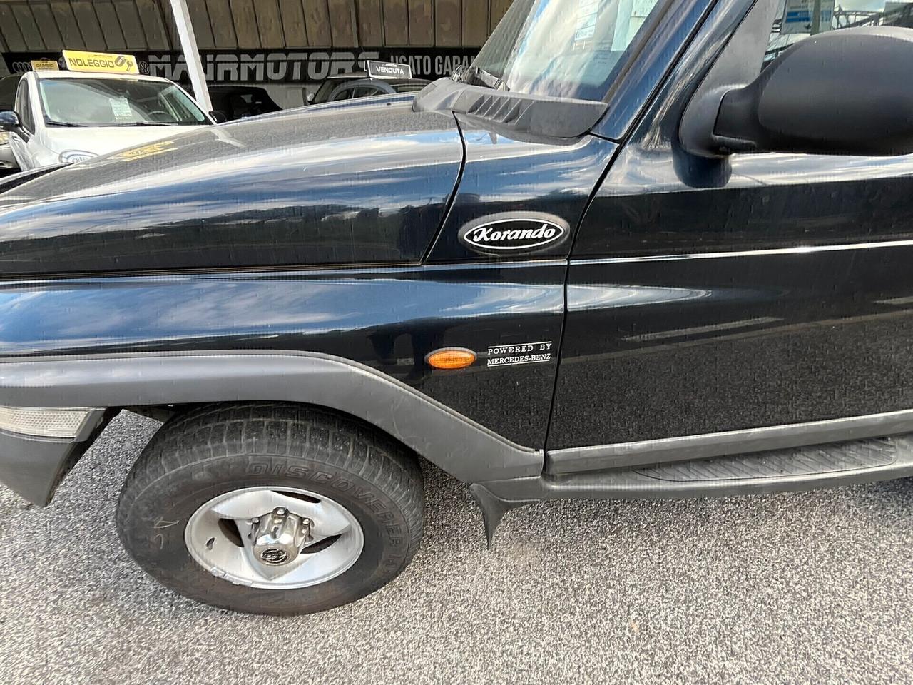 SSANGYONG KORANDO 2 SERIE 2.9 TURBODIESEL ELX - GANCIO TRAINO