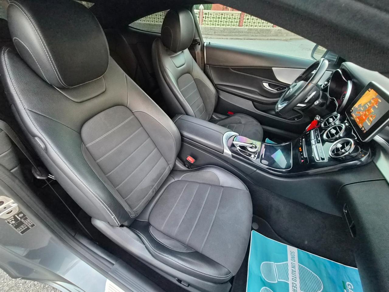 Mercedes-benz C 250d Coupe 80 mila km pak AMG