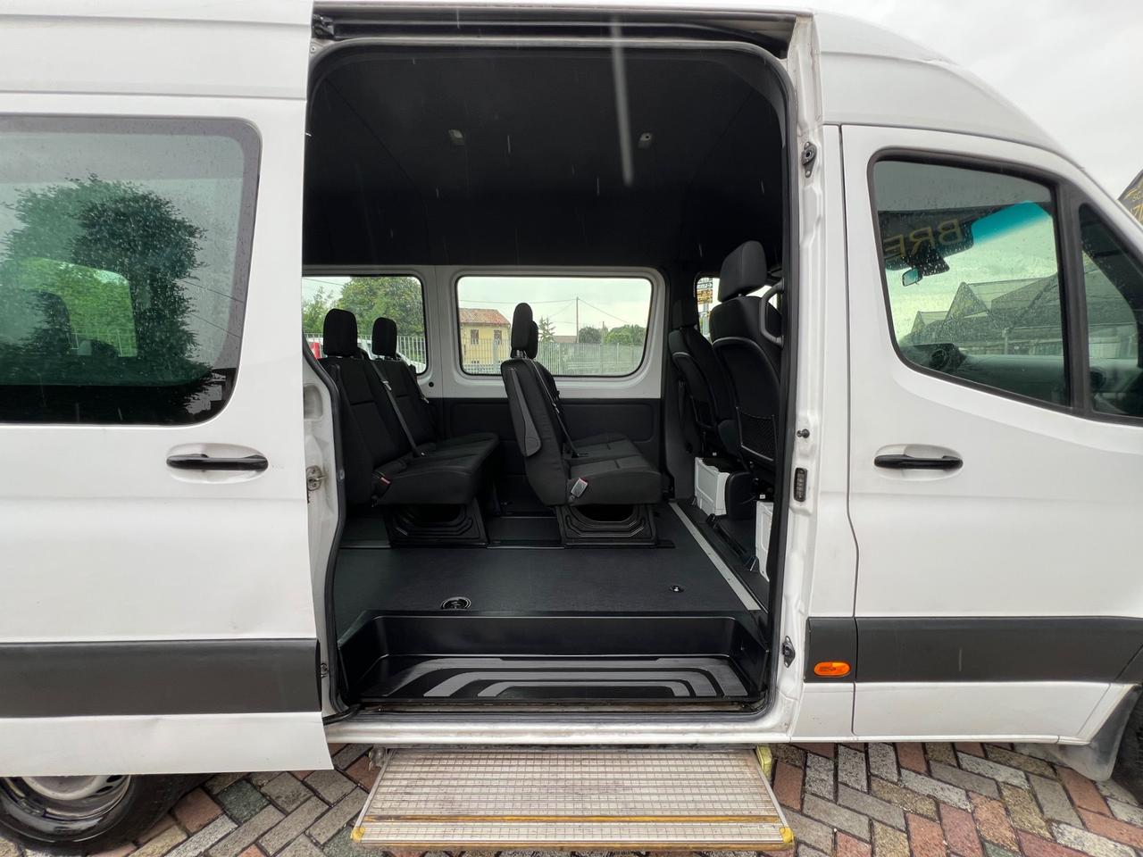 Mercedes-benz Sprinter K37/35 319 CDI 9 Posti Tetto Alto 7 P. Medio