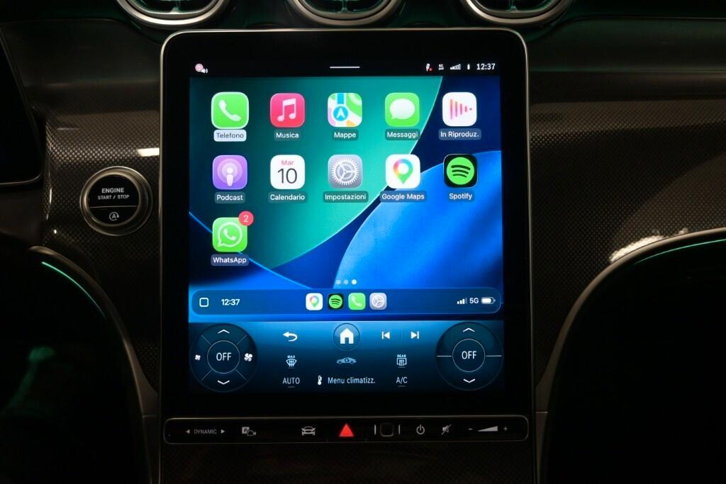 MERCEDES-BENZ GLC 200D 4MATIC MILD HYBRID 163CV AUTOMATIC AMG LINE ADVANTACED PLUS ( FARI DIGITAL LIGHT - DASH CAM - ADAPTIVE CRUISE - AMBIENT LIGHTS - DISTRONIC - TETTO PANORAMICO APR. - PELLE - NAVI - MIRROR - PARK ASSIST - TELECAMERA 360 - CERCHI 20 )