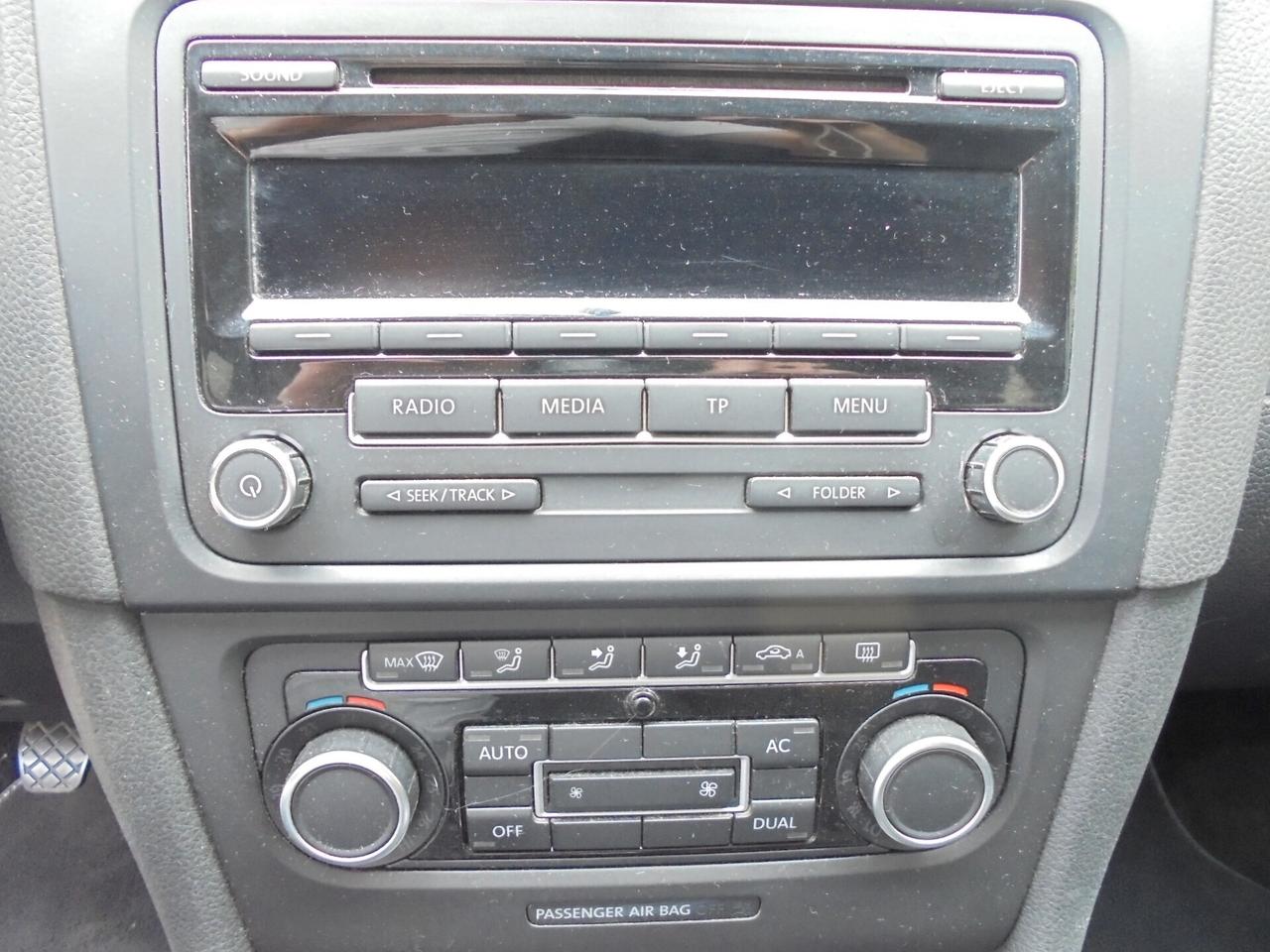 VOLKSWAGEN GOLF VI 1.6 TDI 105CV HIGHLINE 5P UNIPROPRIETARIO