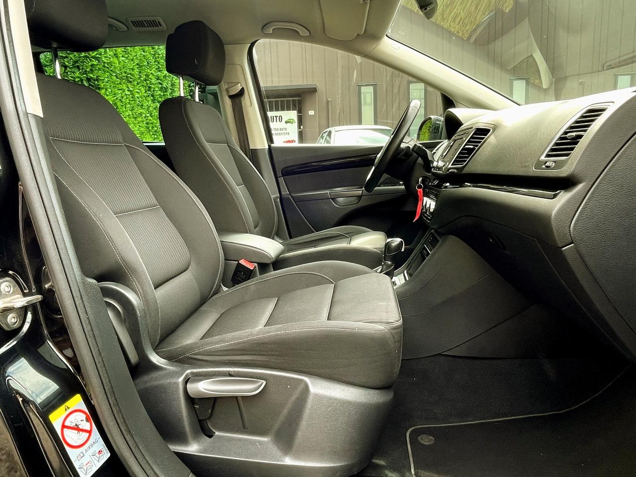 SEAT ALHAMBRA 2.0D aut-7Posti-Navi,Camera-2014