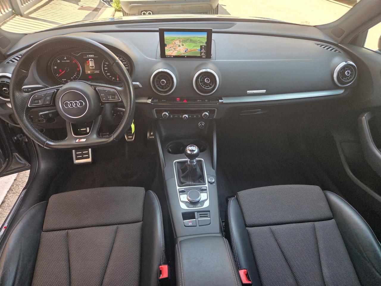 AUDI A3 S-LINE ANNO 2019 SOLI KM 100000 CERTIFICATI