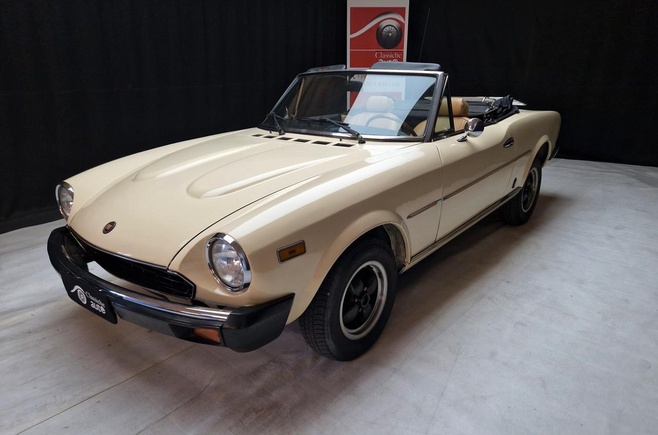 Fiat 124 Spider Pininfarina certif ASI con C.R.S