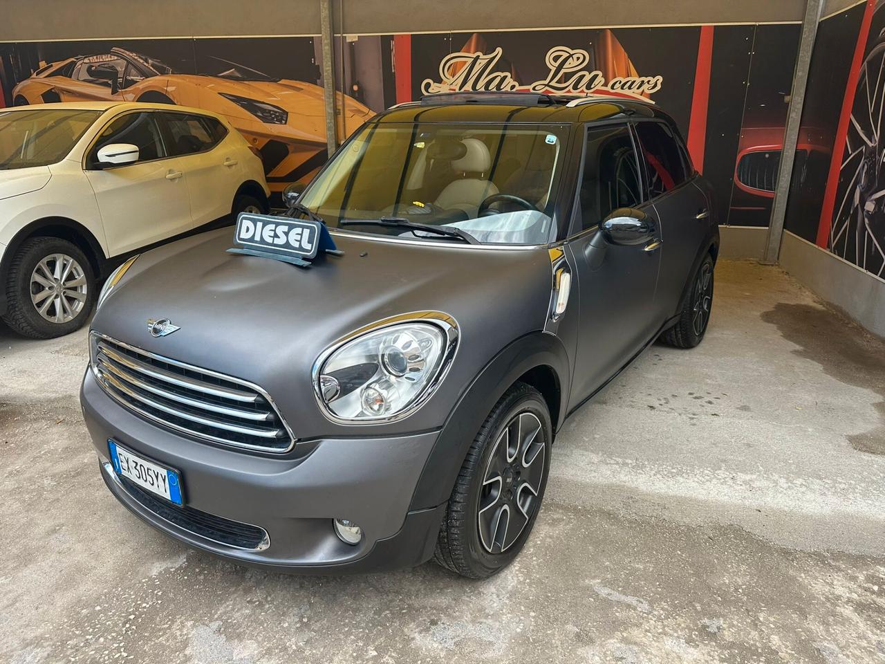 Mini Cooper D Countryman 1.6cc diesel 12 mesi garanzia-2013