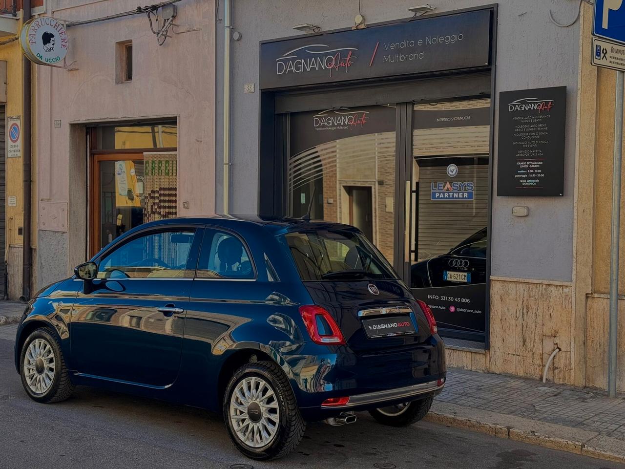 FIAT 500 1.2 69HP LOUNGE CAMBIO AUTOMATICO-2019