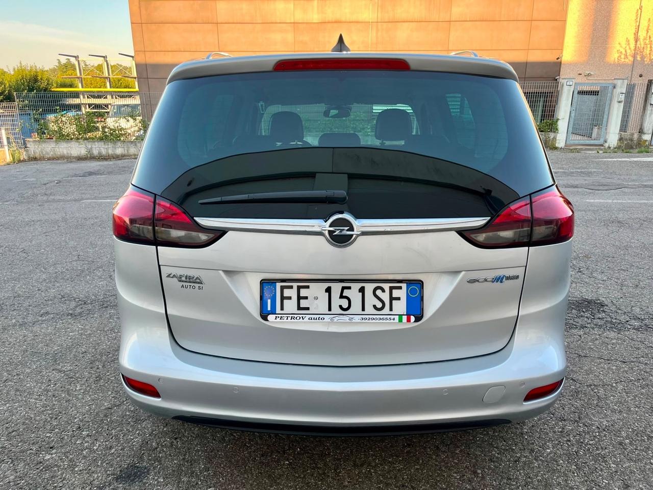 Opel Zafira 1.6Metano 150CV 2016 7posti perfetta
