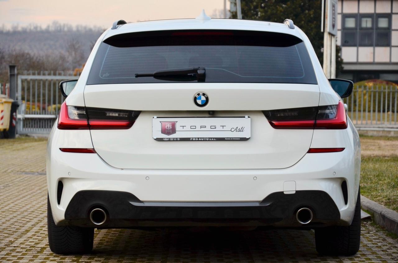 BMW 320i TOURING MSPORT 184cv AUTO, UFF ITALIANA, EURO 6D, TETTO, FULL LED, RETROCAMERA, PERMUTE