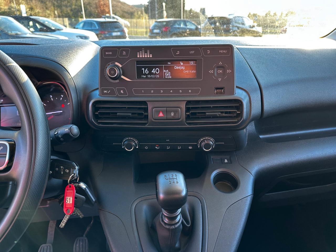 FIAT DOBLO VAN 1.5 BLUEHDI 100CV 2023 - GANCIO TRAINO