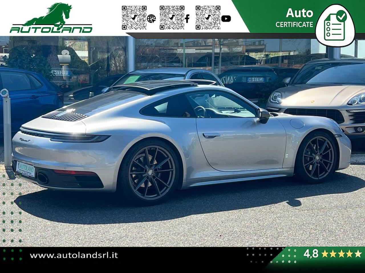 Porsche 992 Coupé 3.0 Carrera T auto UNIPRO UFFICIALE LIFT