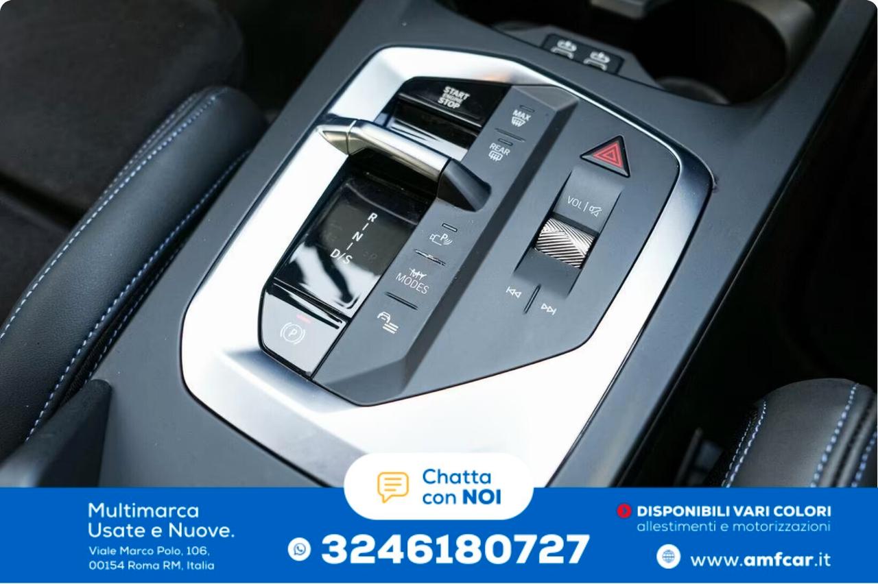 BMW 120d M-Sport cruise control adattivo, tetto panoramico a LED