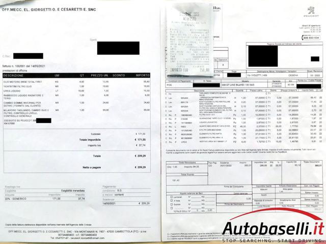 PEUGEOT 308 1.5 BLUEHDI 130CV GT LINE, NAVIGATORE, RETROCAMERA