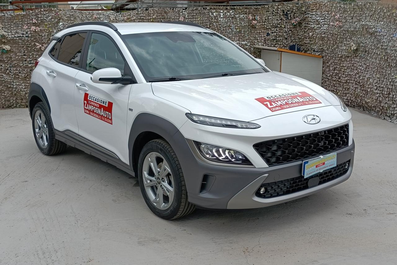 Hyundai Kona 1.6 CRDI Hybrid 48V GASOLIO Elettrica ZAMPOGNAUTO