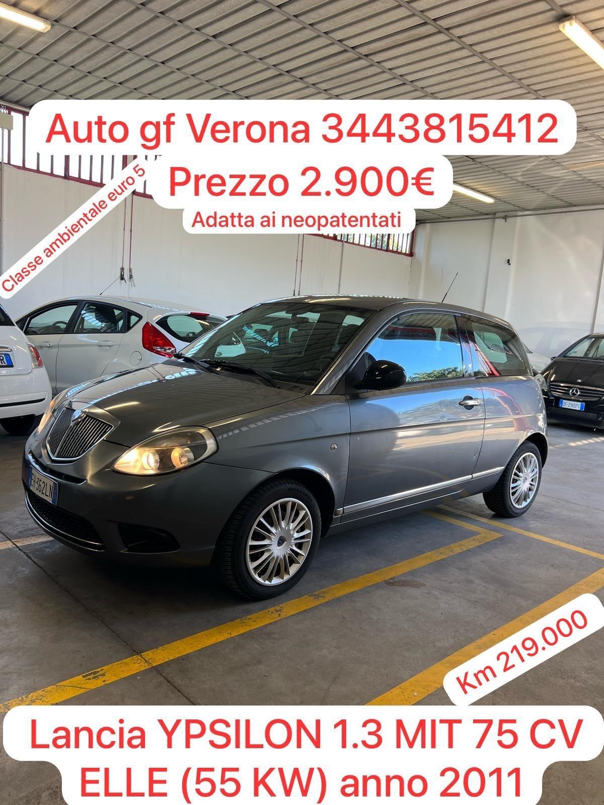 Lancia Ypsilon 1.3 MJT 75 CV Diva