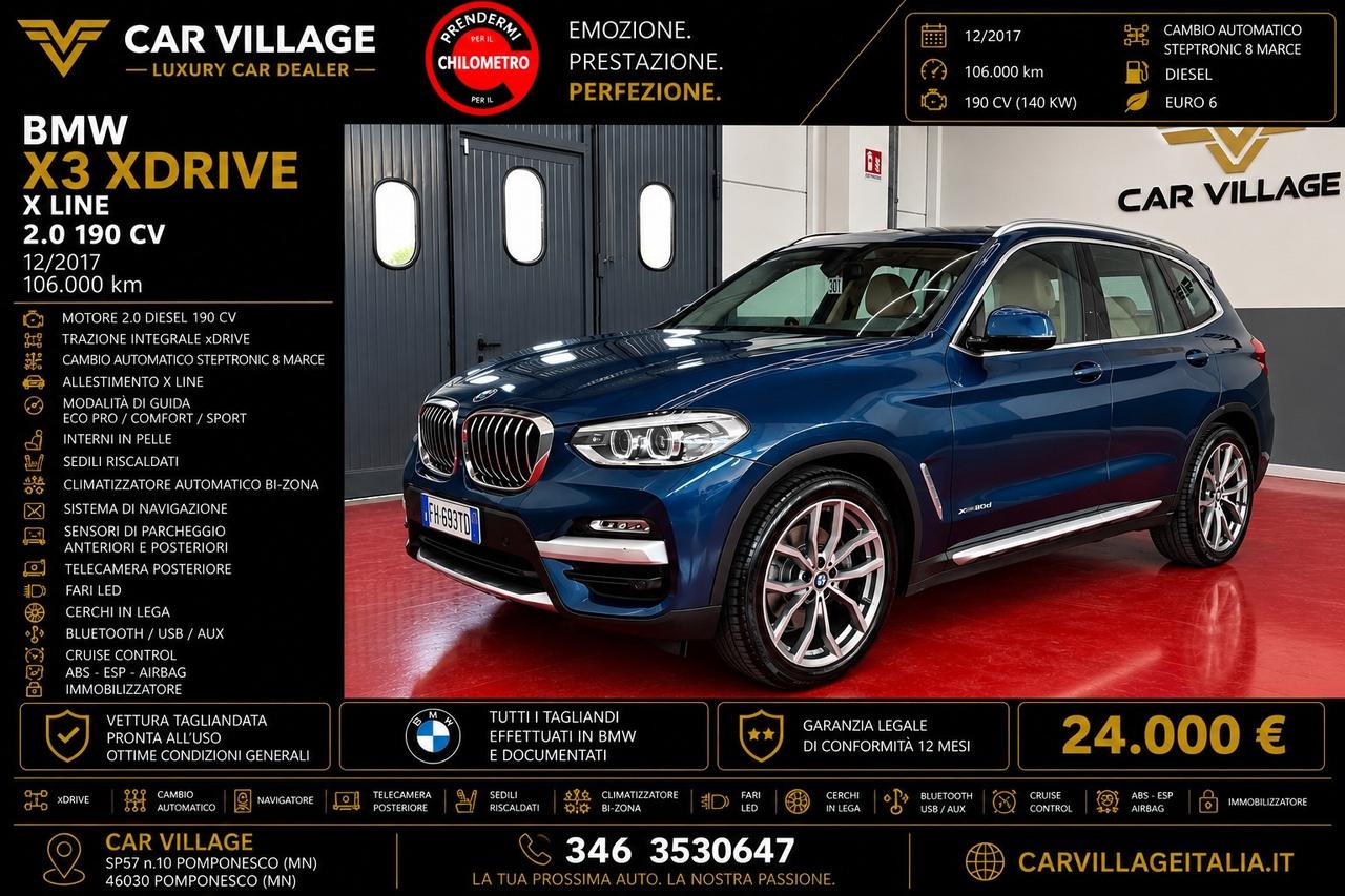 Bmw X3 xDrive20d xLine