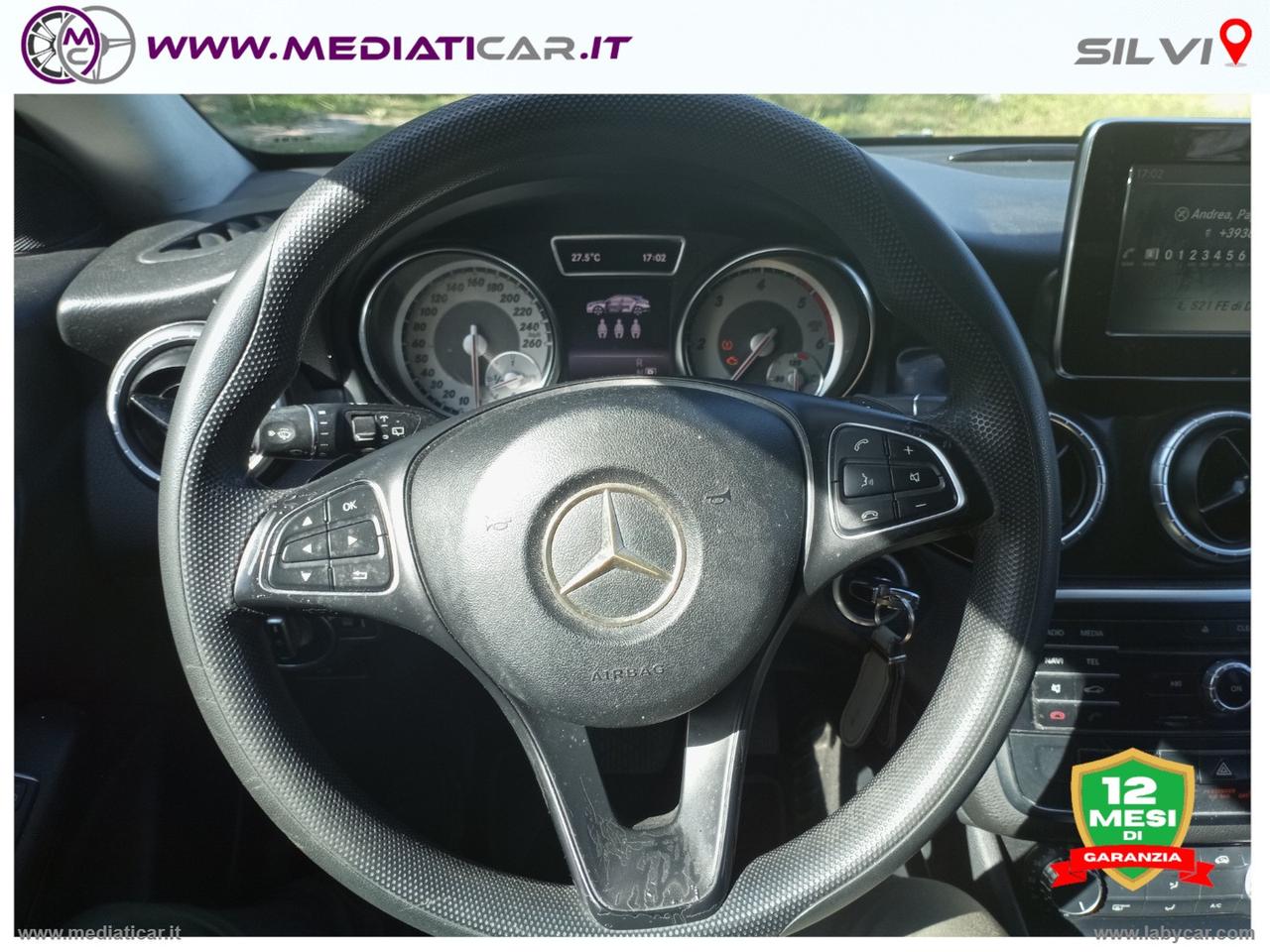 MERCEDES-BENZ CLA 180 d S.W. Automatic Sport GOMME NUOVE