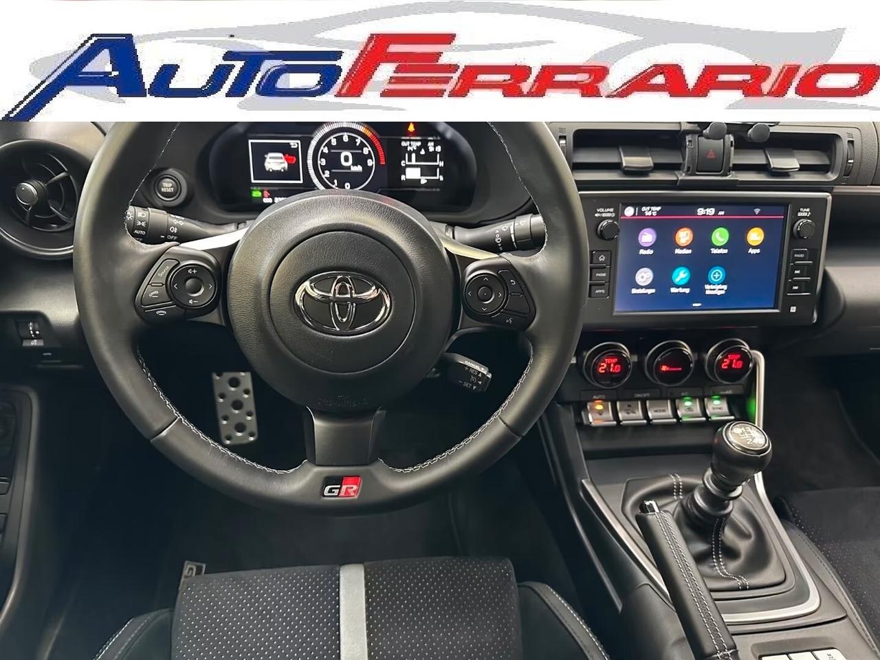 Toyota GR86 PREMIUM SPORT FULL LED 18" APPLE CAR PLAY RETROCAMERA PELLE/ALCANTARA PRONTA CONSEGNA