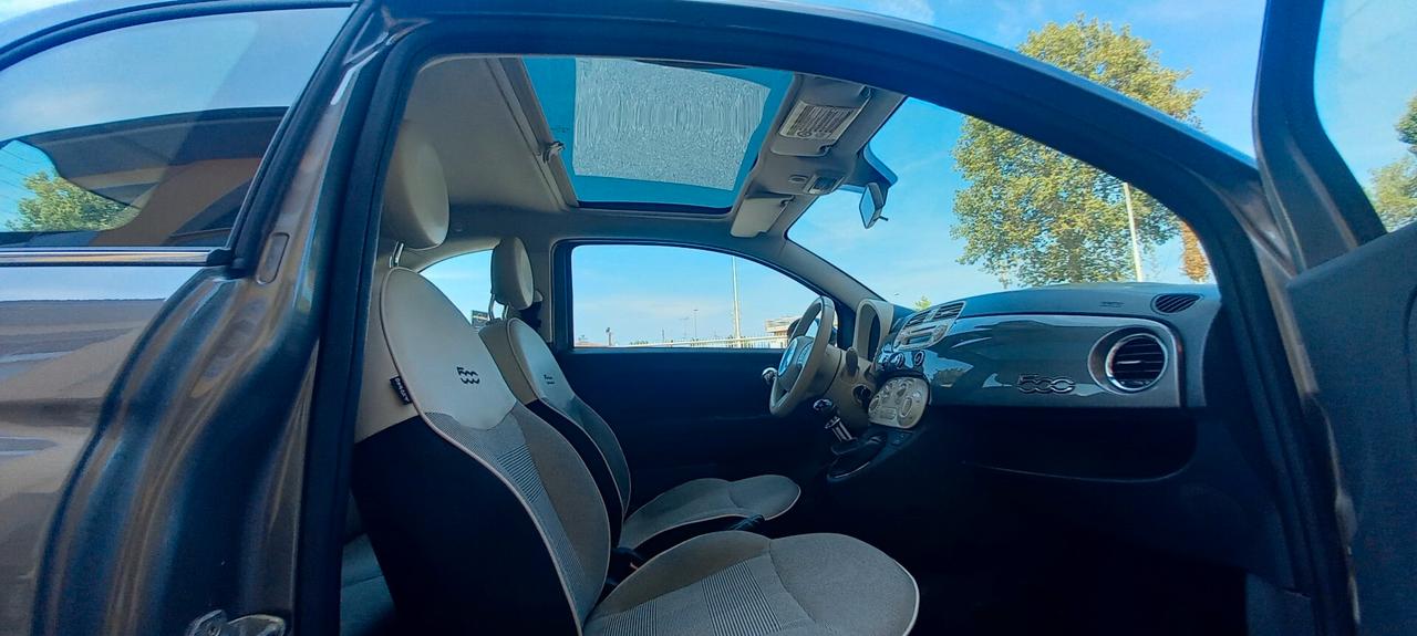 Fiat 500 1.2 Benzina Modello Lounge Totalmente Revisionata e Tagliandata SOLO 90.450 KM. Euro 6B anche per Neopatentati.