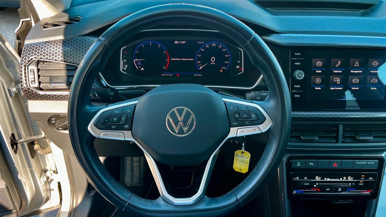 Volkswagen T-Cross 1.0 tsi Advanced 110cv " SENZA ALCUN VINCOLO /X NEOPATENTATI "
