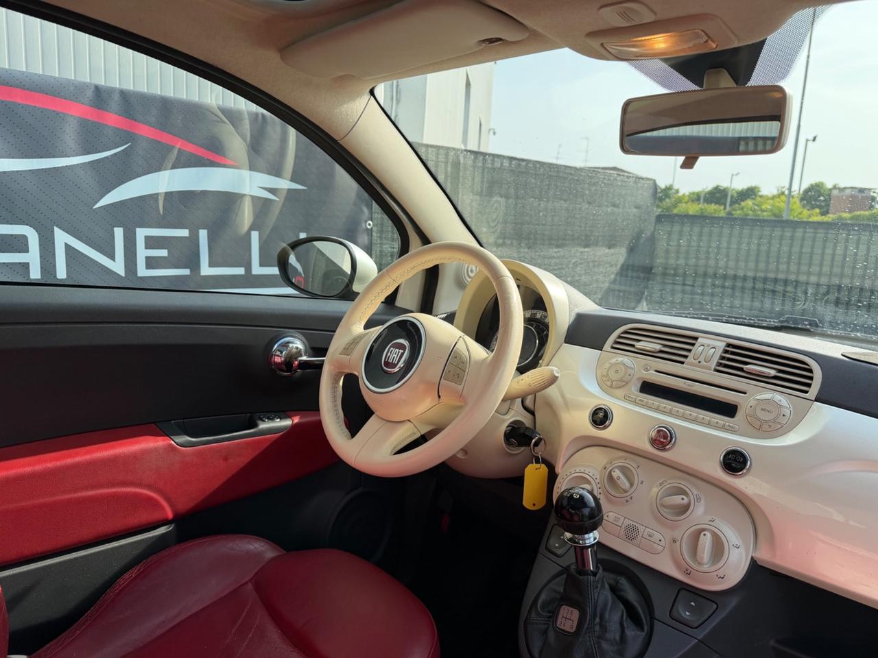 Fiat 500 1.3 Multijet 16V 75 CV by DIESEL PELLE BIANCO PERLATO NEOAPAT EURO 5