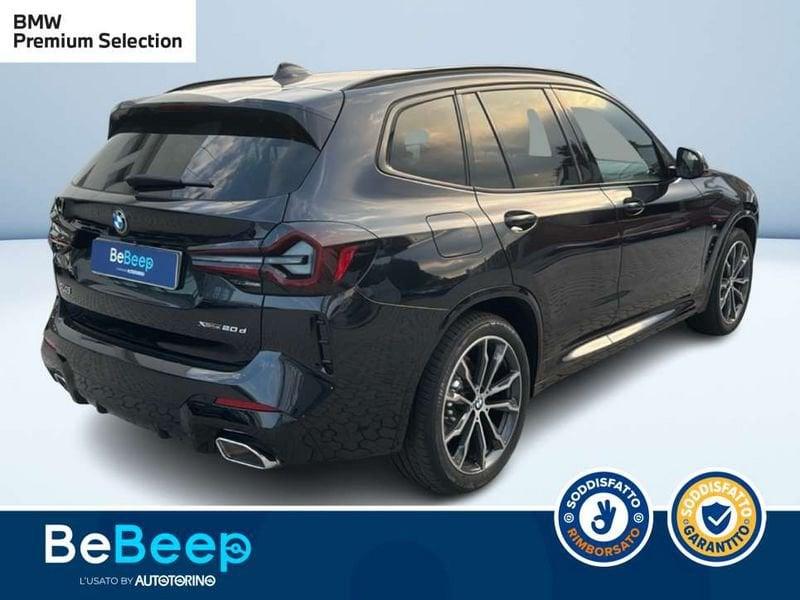 BMW X3 XDRIVE20D MHEV 48V MSPORT AUTO