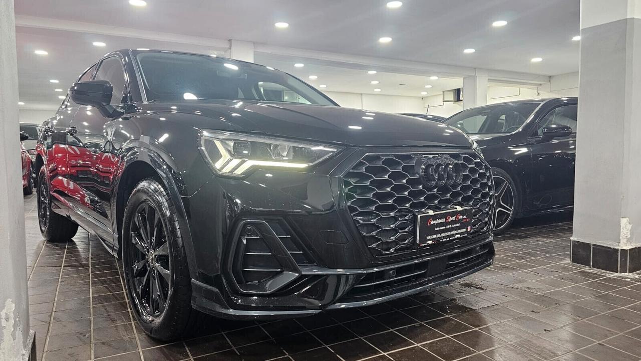 NUOVA AUDI Q3 SPORTBACK S-LINE EDITION 35 TDI 150CV S-TRONIC IDENTITY BLACK
