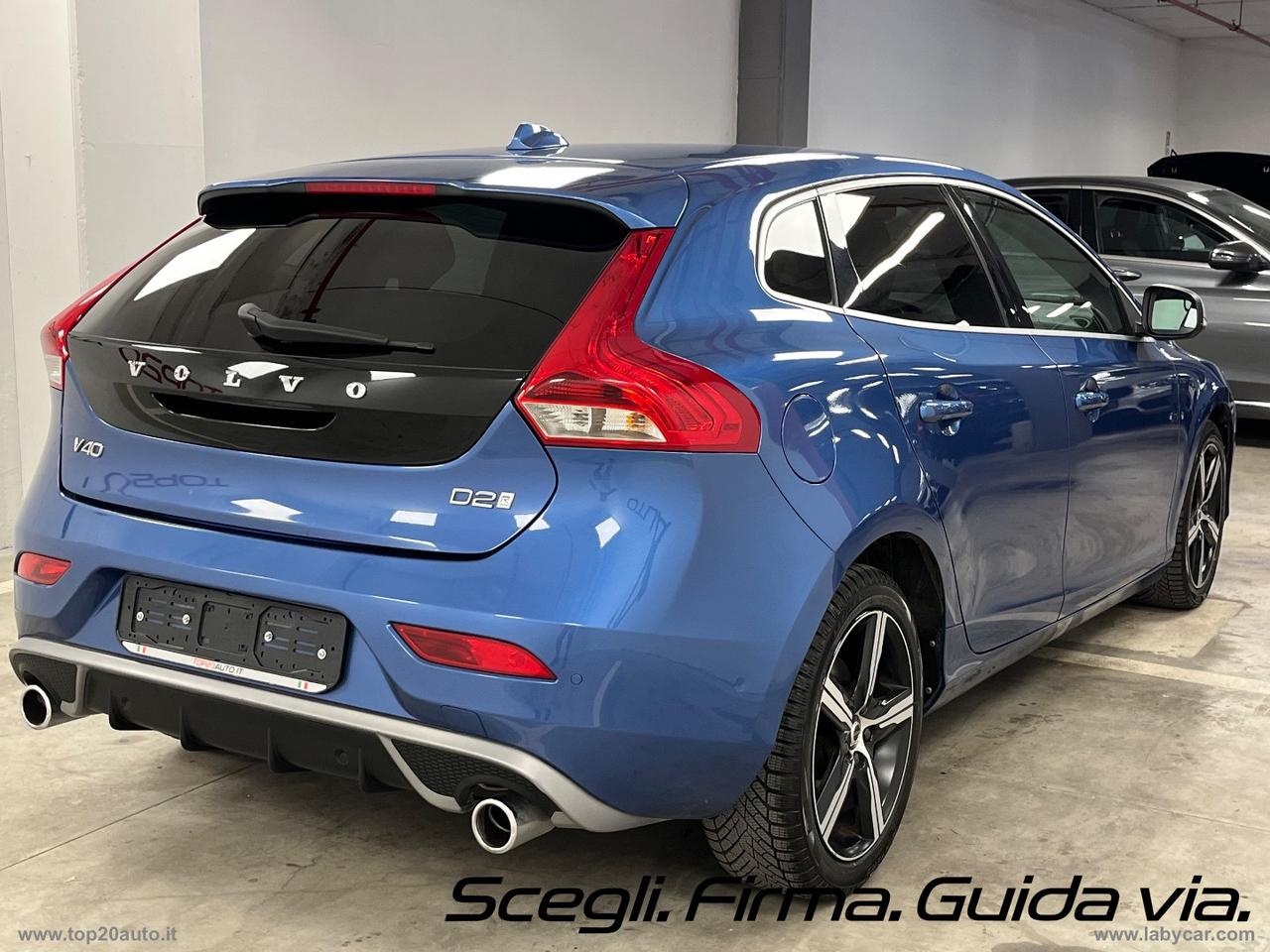 VOLVO V40 D2 R-design FARI LED|DOPPIO SCARICO