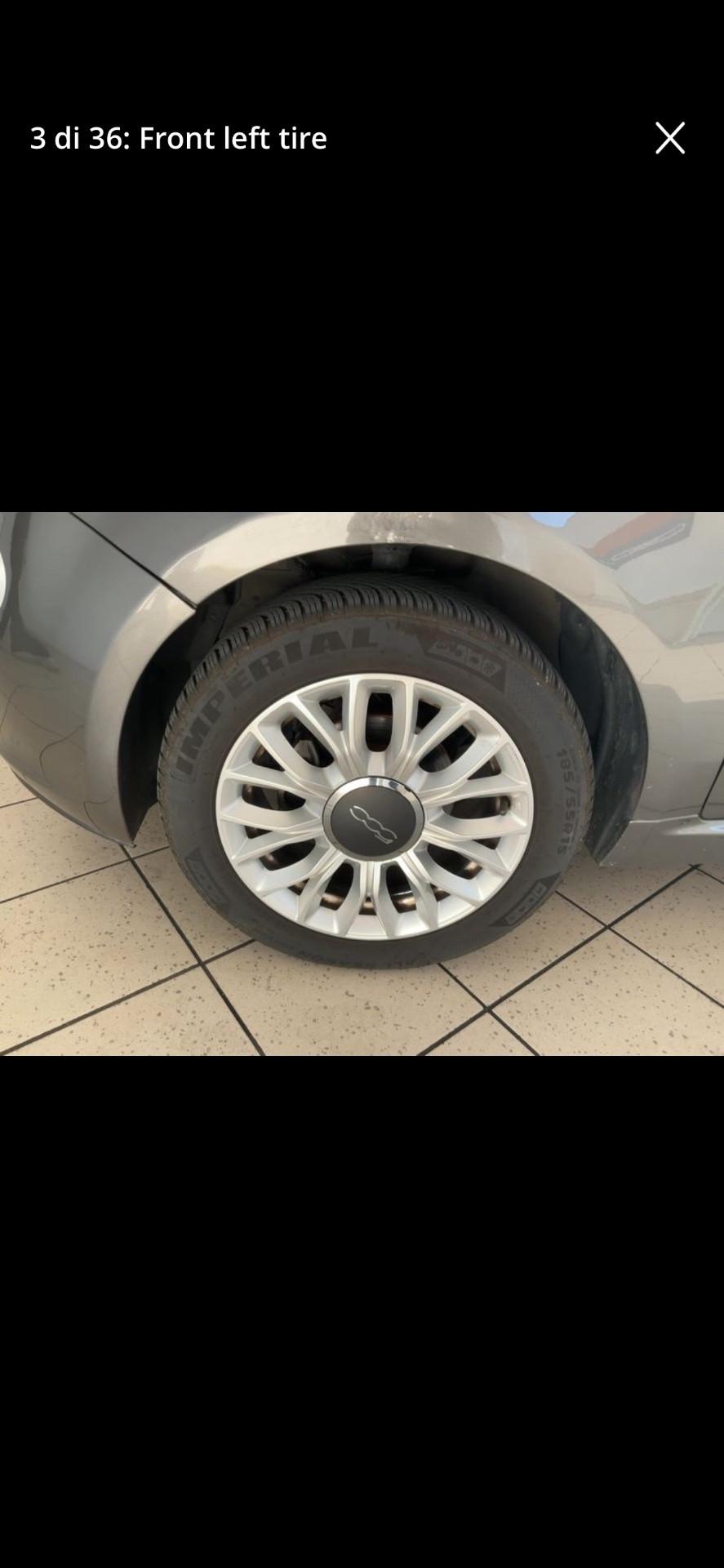 Fiat 500 1.2 Lounge da vetrina 2014