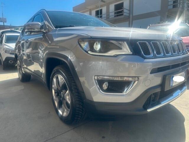 JEEP COMPASS 1,6 MJ LIMITED 12/2017 NAVIGATORE, TELECAMERA, INTERNI IN PELLE...