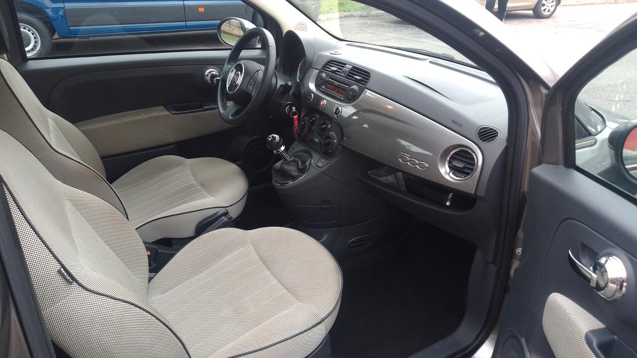 Fiat 500 1.2 BZ lounge 63mila km 2013 neopatentati