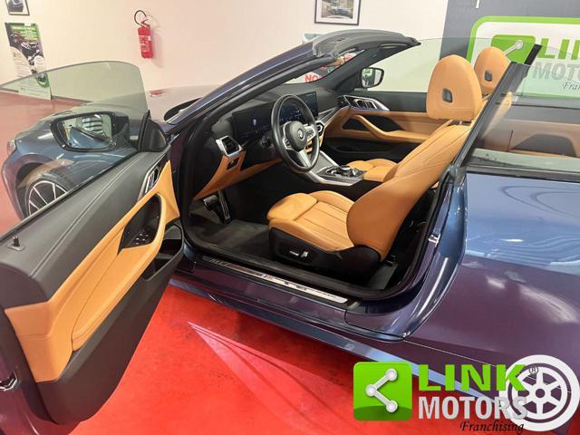 BMW 420 i Cabrio Msport - GARANTITA - TAGLIANDI