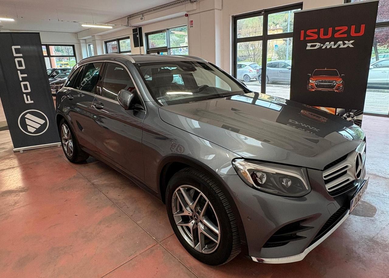MERCEDES GLC 250 CAMBIO AUT. 4MATIS Diesel 2.5 4X4 Km 129.696 certificati garanzia 12 mesi
