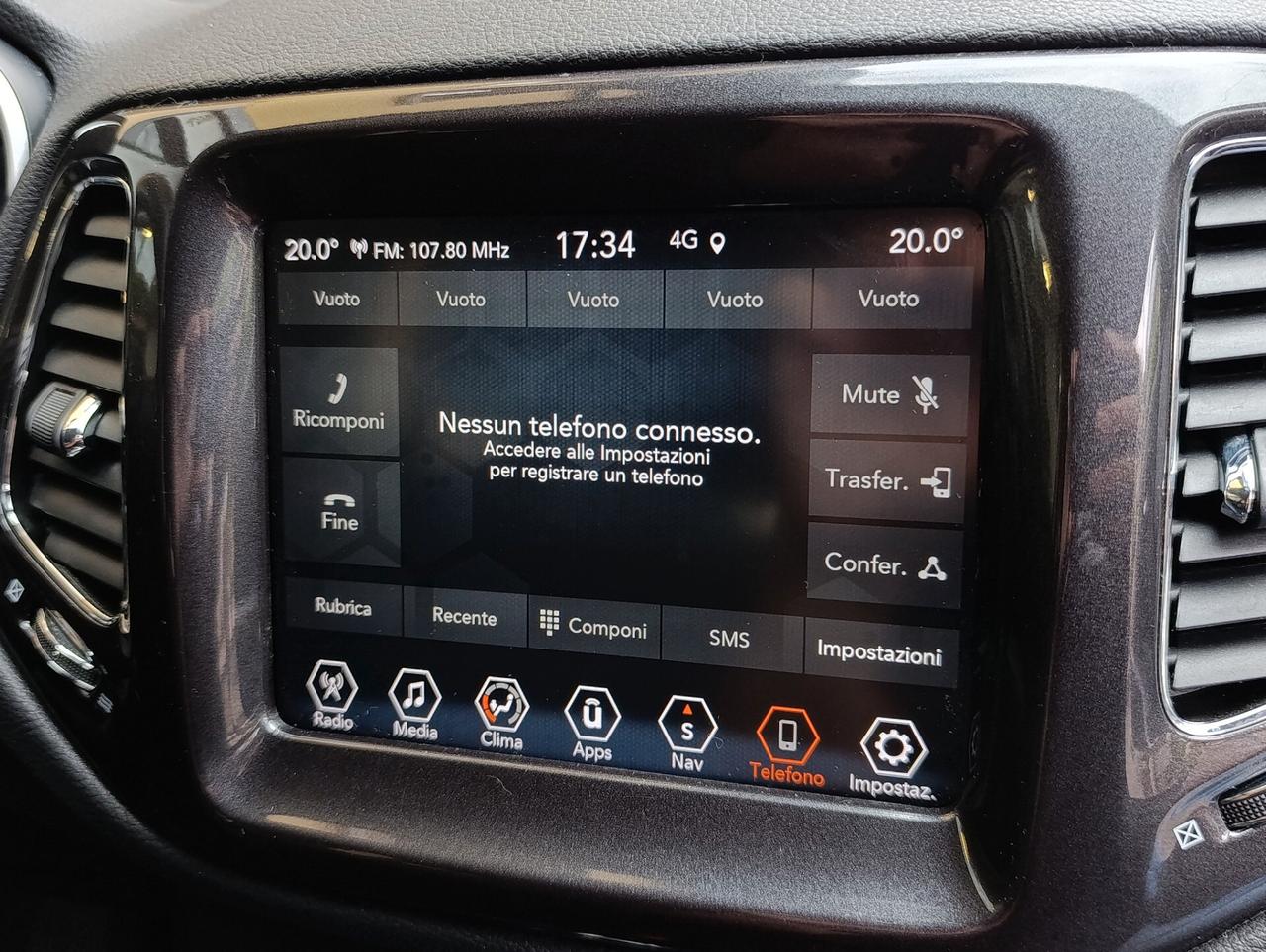Jeep Compass 1.3 Turbo T4 190 CV PHEV AT6 4xe Limited