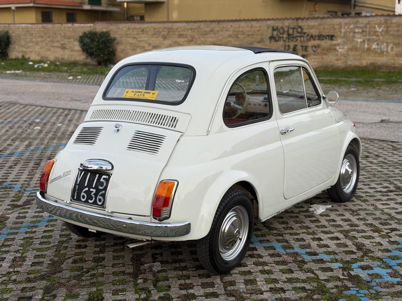 Fiat 500F d’epoca 1968 ASI
