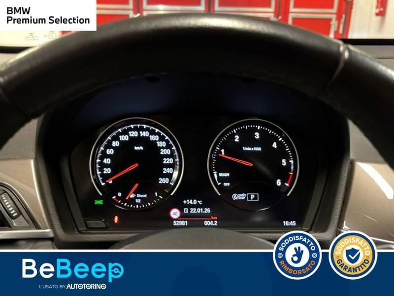 BMW X1 XDRIVE18D XLINE AUTO MY18